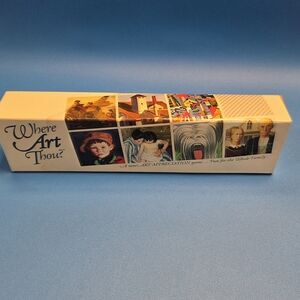 Where Art Thou? Art Appreciation Game Missing 2 Cards